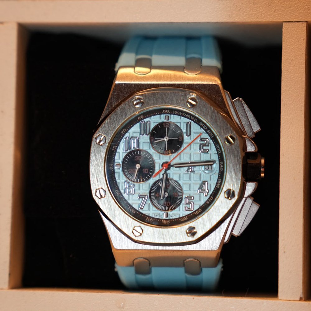 Audemars Piguet Royal Oak Offshore Chronograph Azul-Claro