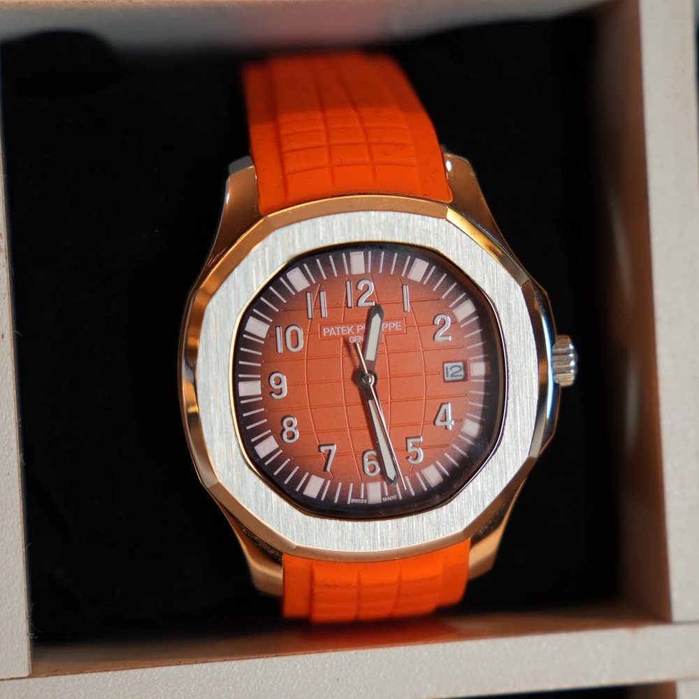Patek Philippe Aquanaut Laranja