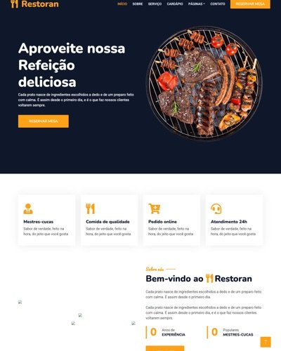 Cardápio — Restaurante